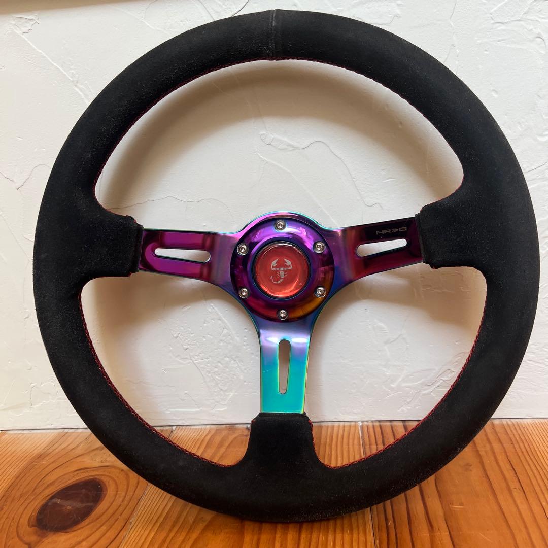 ご*ろ様 NRG ステアリング スエード NRG-RST-018S アバルト59