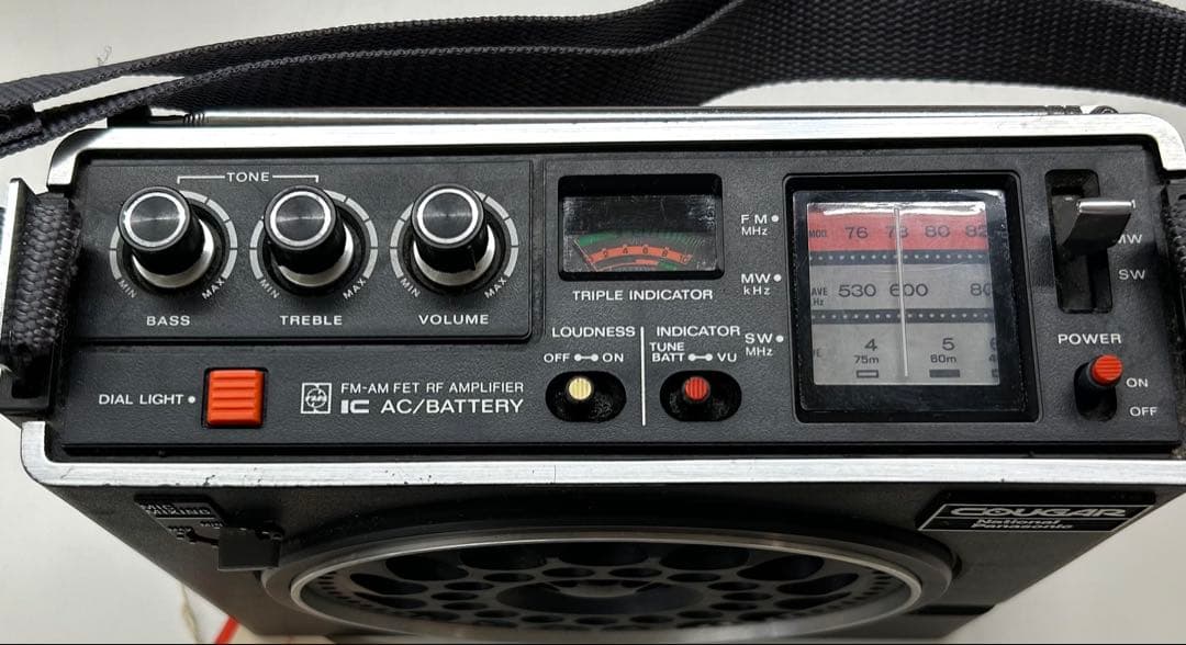 ナショナルパナソニッククーガー　ラジオ　RF1150 ジャンク
