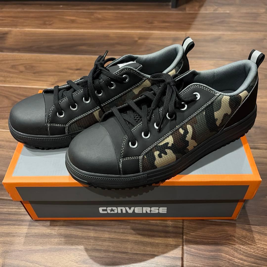 CONVERSE ALL STAR 迷彩柄安全靴 28cm EEEサイズ