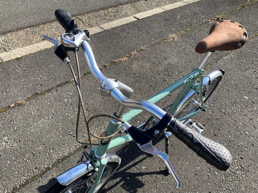 【即乘】送料無料 Bianchi ミニベロMerCo小径車クロスバイク7速 20