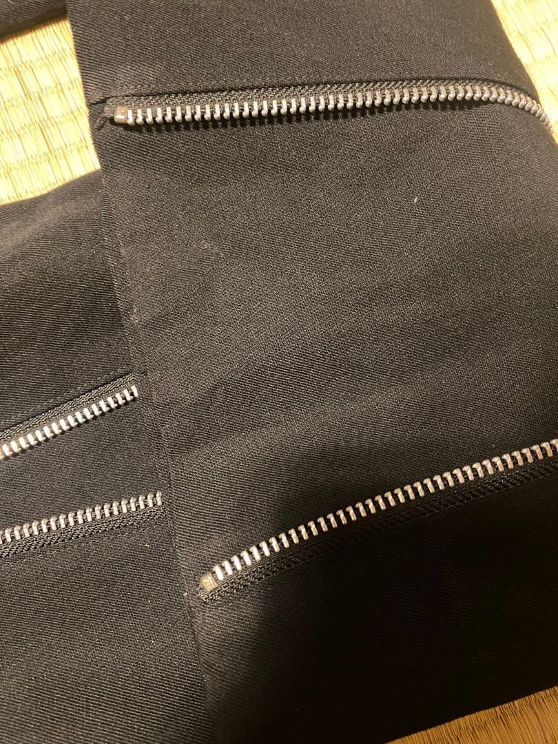 コムデギャルソンオムプリュス 2023春夏 zipスラックス