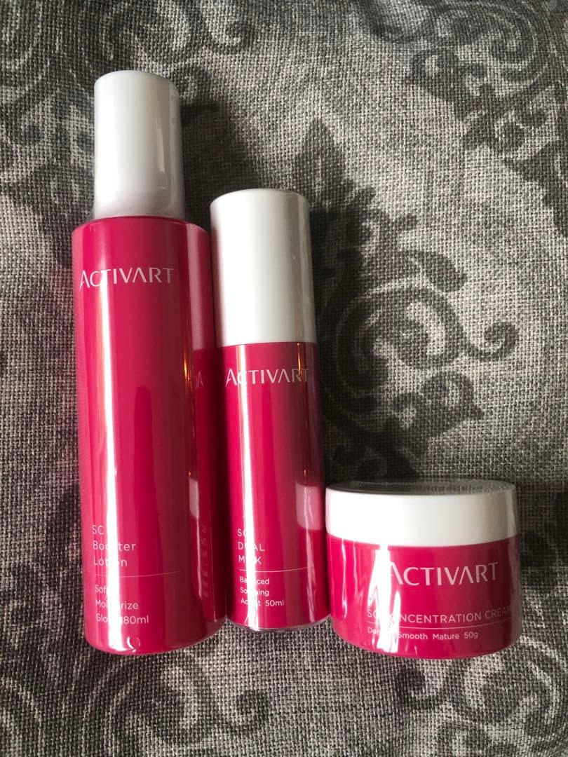 アクティバート 3点セット ローション、ミルク、クリーム