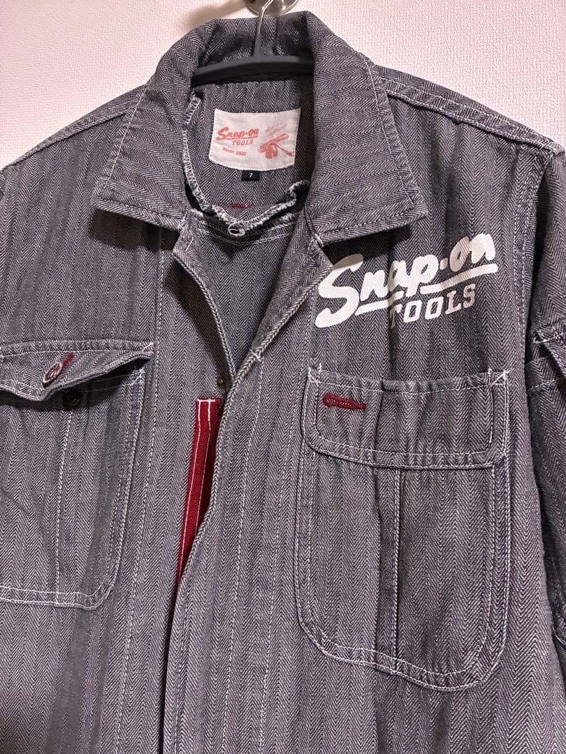 Snap-on つなぎ160 XS 美品　希少　ヘリンボーン