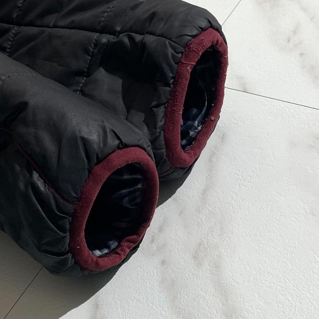 アルマーニエクスチェンジ 中綿ダウンジャケット ブラック XL リバーシブル