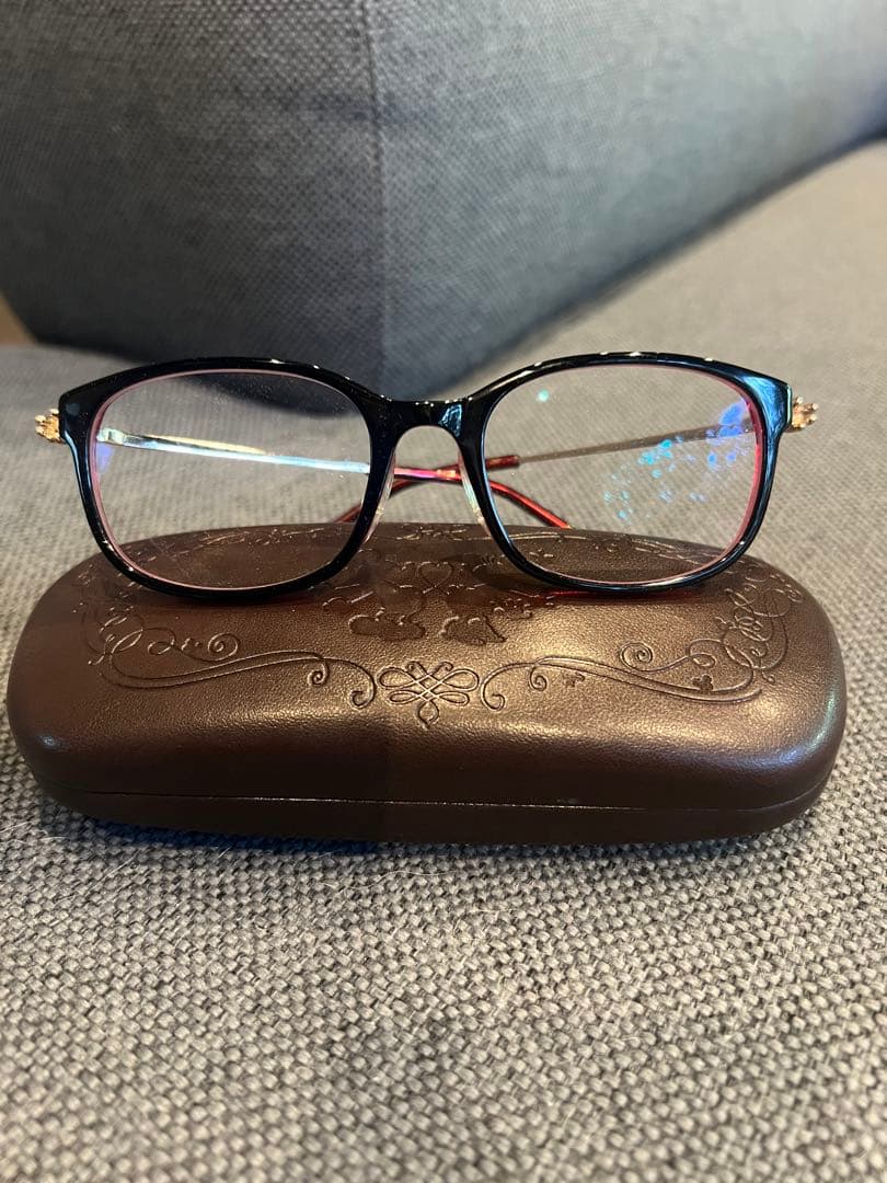 Zoff メガネ 度なしDisney Mickey's Hands Series