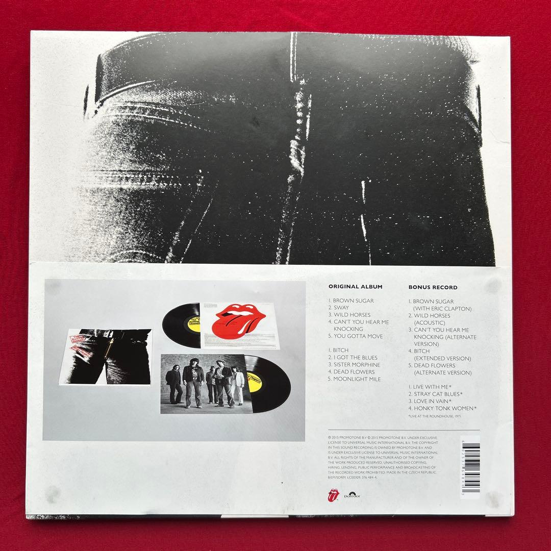 【ほぼ新品❗️2LP】【EU盤】【ストーンズ〜リアル・ジッパー❗️】クラプトン参加❗️