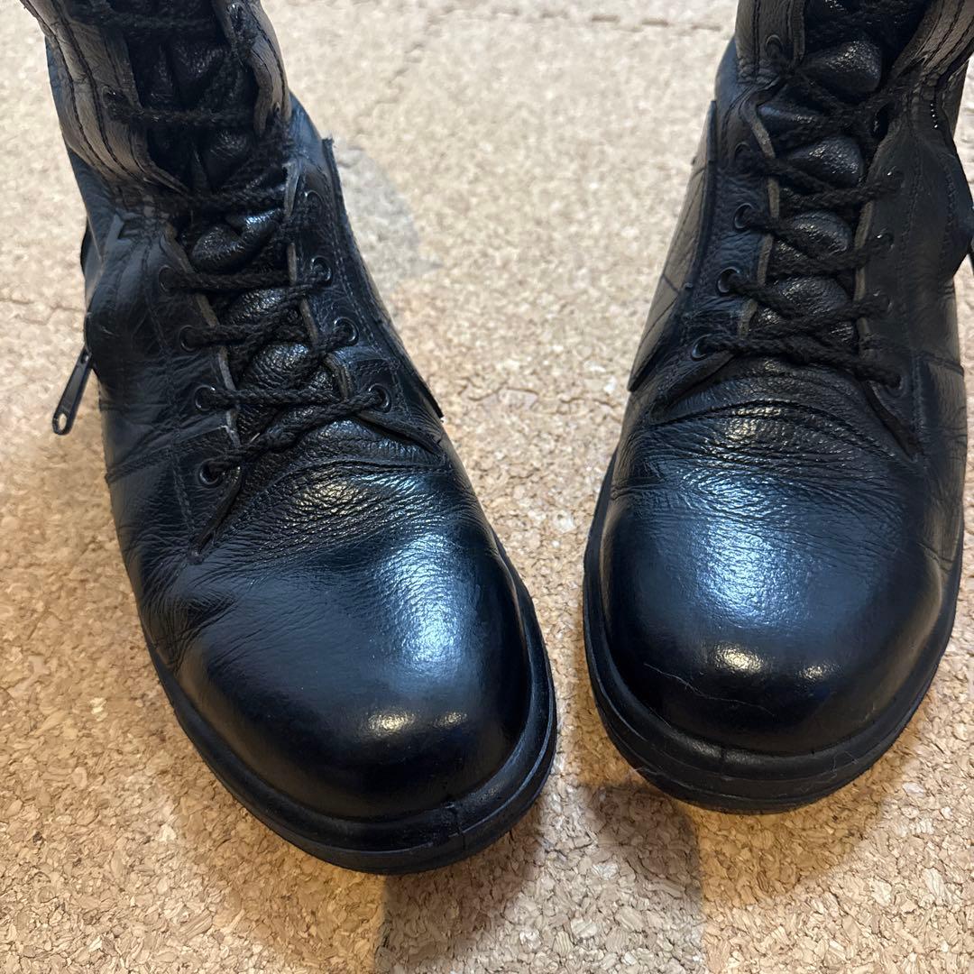 編み上げ靴　消防　MIDORI 28センチ　救助