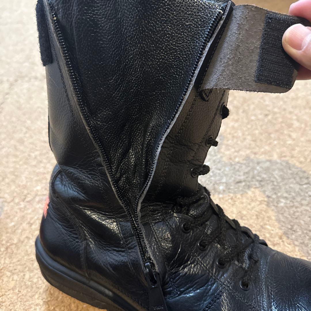 編み上げ靴　消防　MIDORI 28センチ　救助