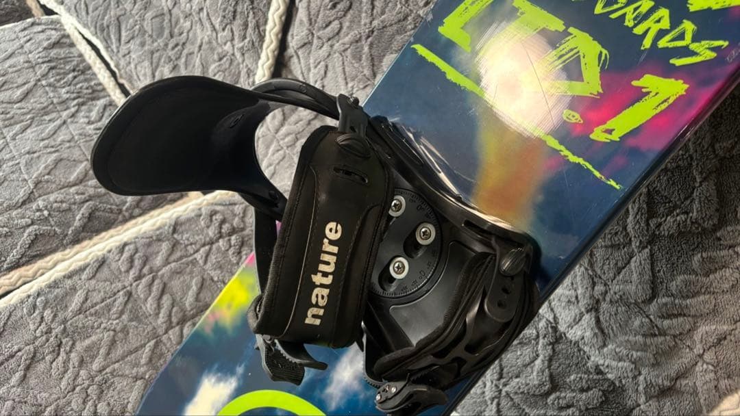 NATURE LTD.1 153cm スノーボード　ビンディングセット メンズ