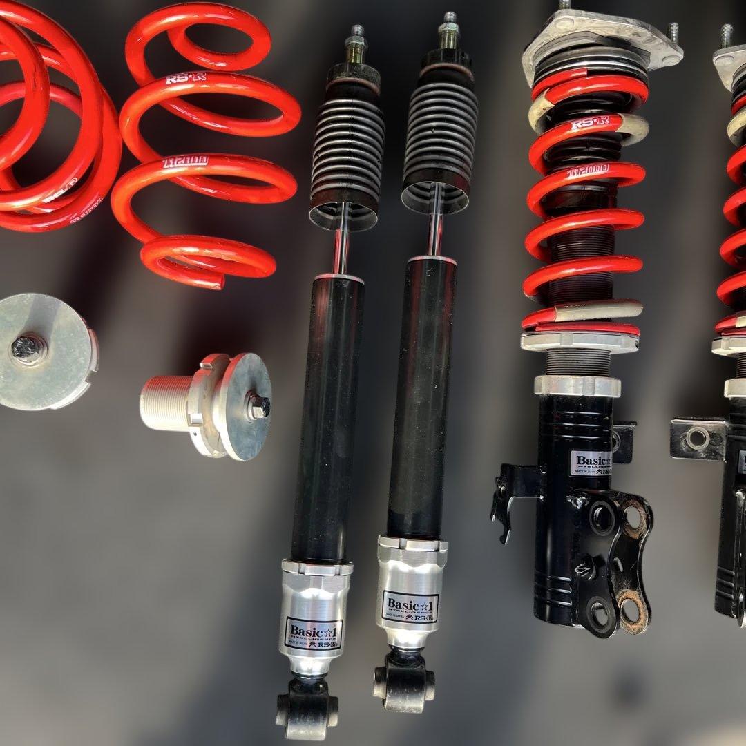 専用 RS-R ベーシックi 車高調 ACR50 エスティマ 他流用可 固着無し