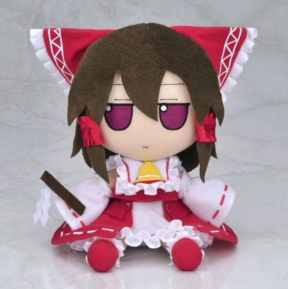 缶バッチ付！ 東方 ぬいぐるみ ふもふもれいむ 博麗霊夢 香霖堂ver. 最新販