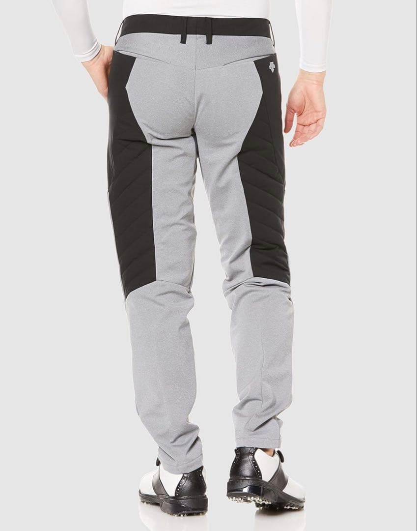 入手困難★デサントゴルフ★ダウンパンツ　ブラック　サイズＯ　JP XL