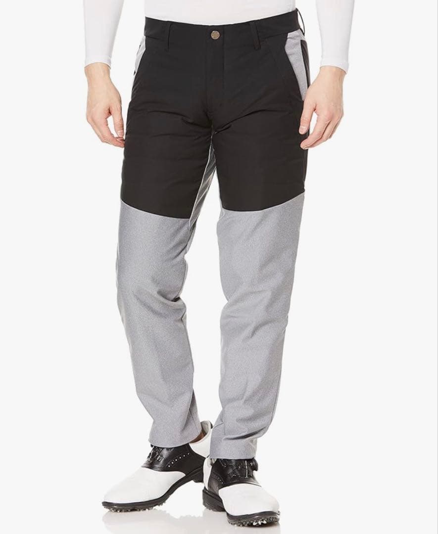 入手困難★デサントゴルフ★ダウンパンツ　ブラック　サイズＯ　JP XL