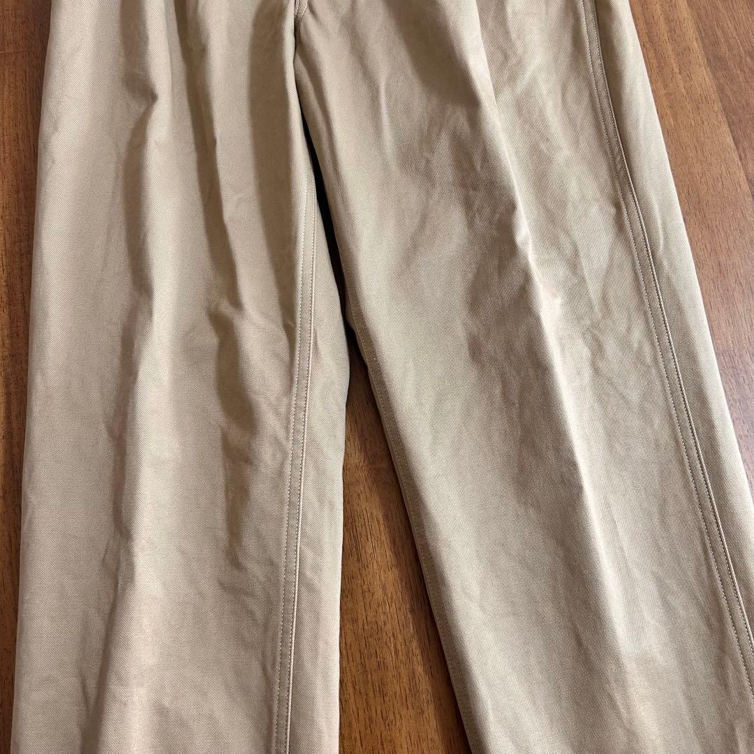 コモリ　COMOLI チノパン　ベルテッドパンツ　0サイズ