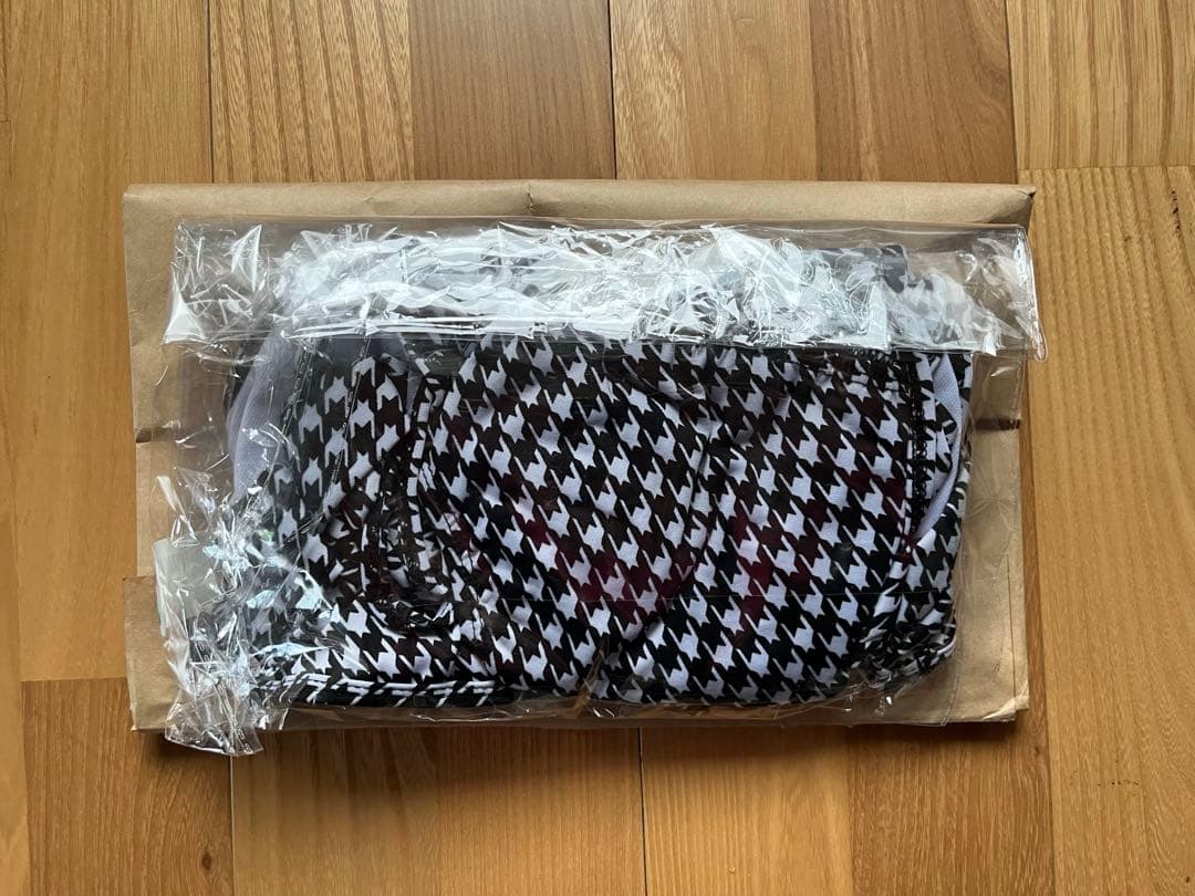 ［あや ］SELCA 千鳥格子柄クロスストラップビキニ