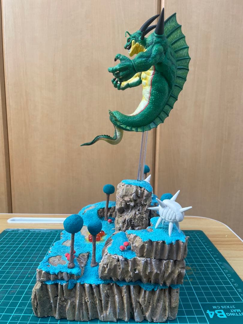 ドラゴンボール ナメック星 ジオラマ 自作 リペイント