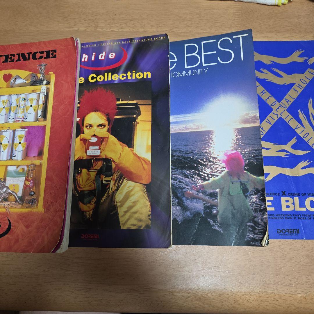 hide PSYENCE　バンドスコア4冊値下げ‼️