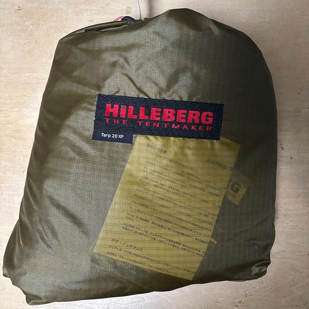 Hilleberg タープ 20 XP サンド ヒルバーグ 新品