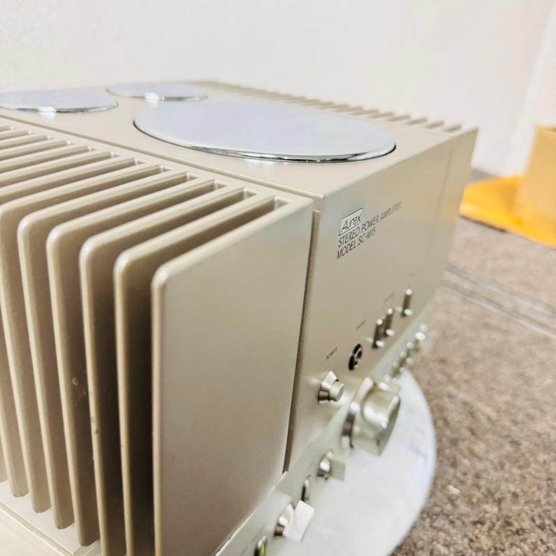 C78激レア✨Aurex ステレオパワーアンプ プリアンプ セット売り✨