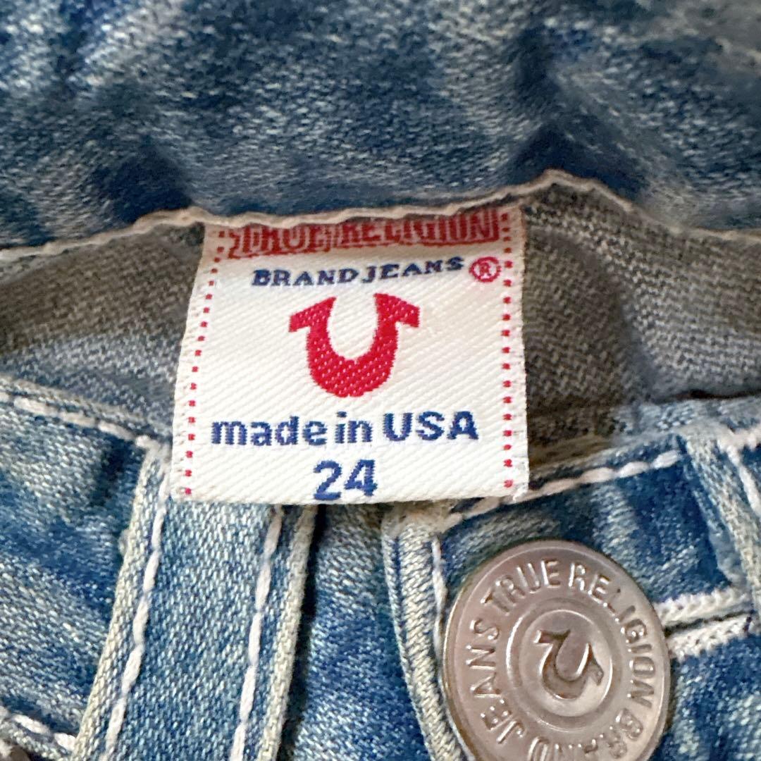 トゥルーレリジョン デニムショートパンツ y2k 平成ギャル USA製 ブランド