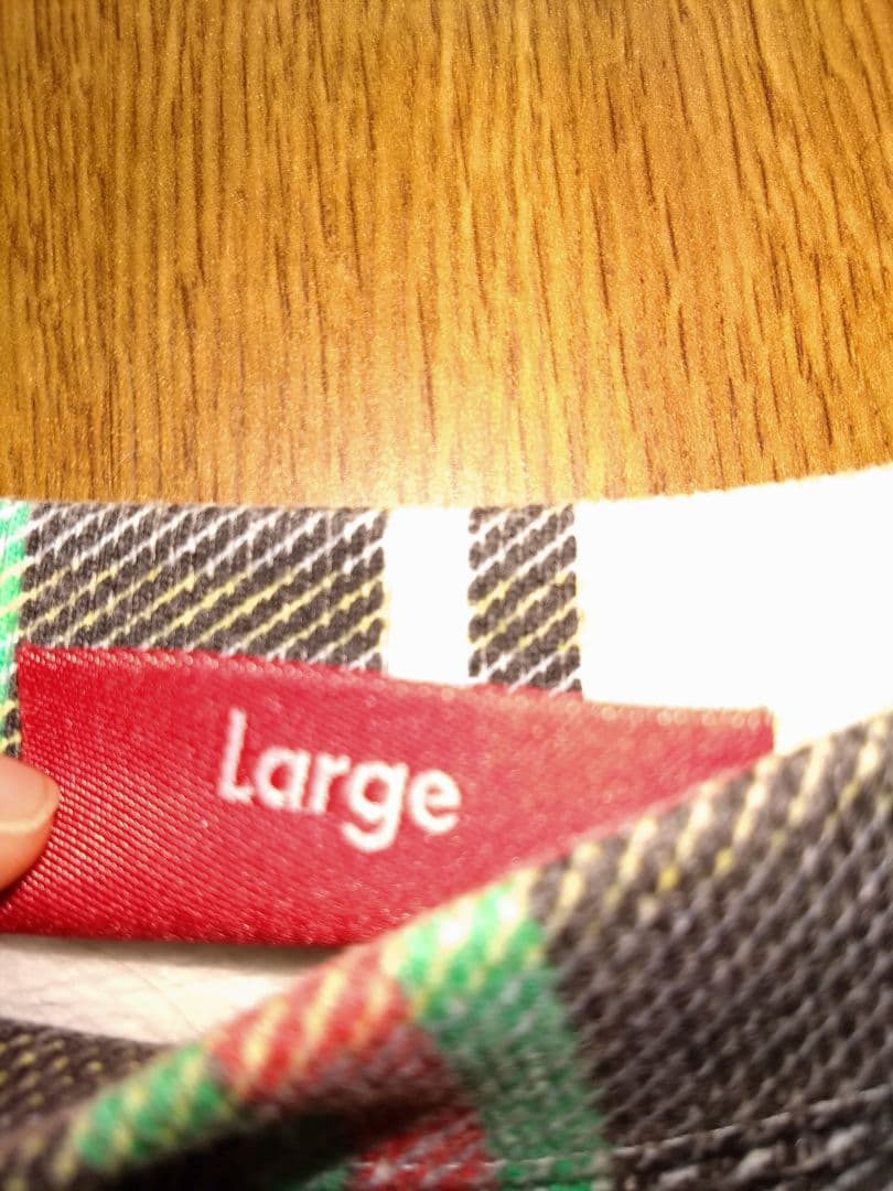 最終値下げ　supreme plaid crewneck　スウェット