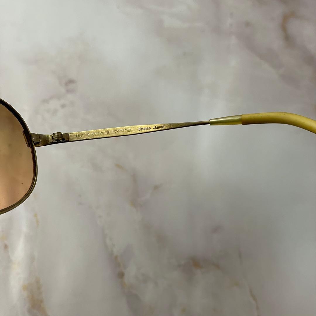 オリバーピープルズ オーバル y2k アンティーク サングラス ケース付き
