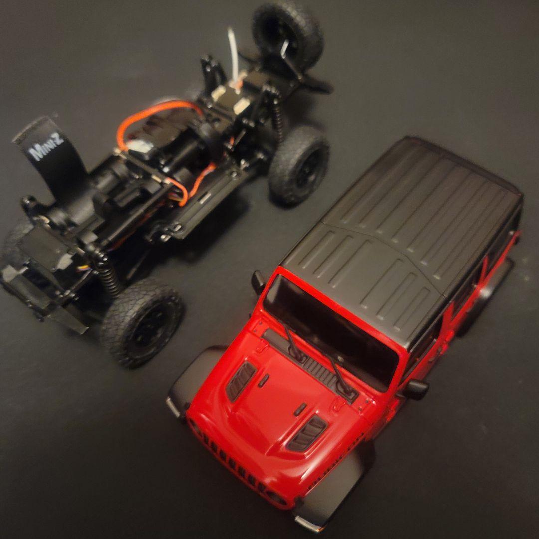 ジャンク品] 京商　kyosho ミニッツ MINI-Z4×4 ジープラングラー