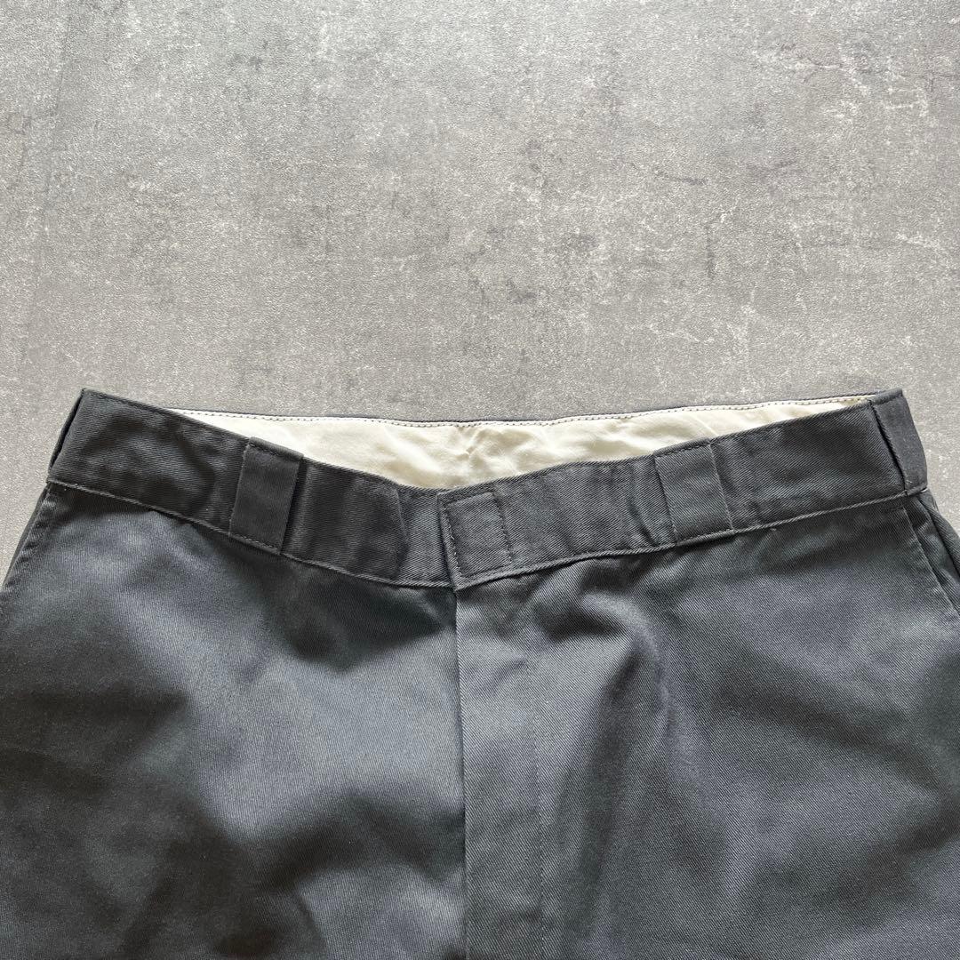 Dickies メキシコ製　ワークパンツ ダブルニー　W36×32 グレー