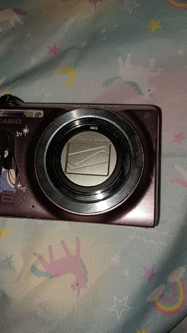 けいおん　秋山澪　デジタルカメラ　CASIO　ex-z3000　ピンク