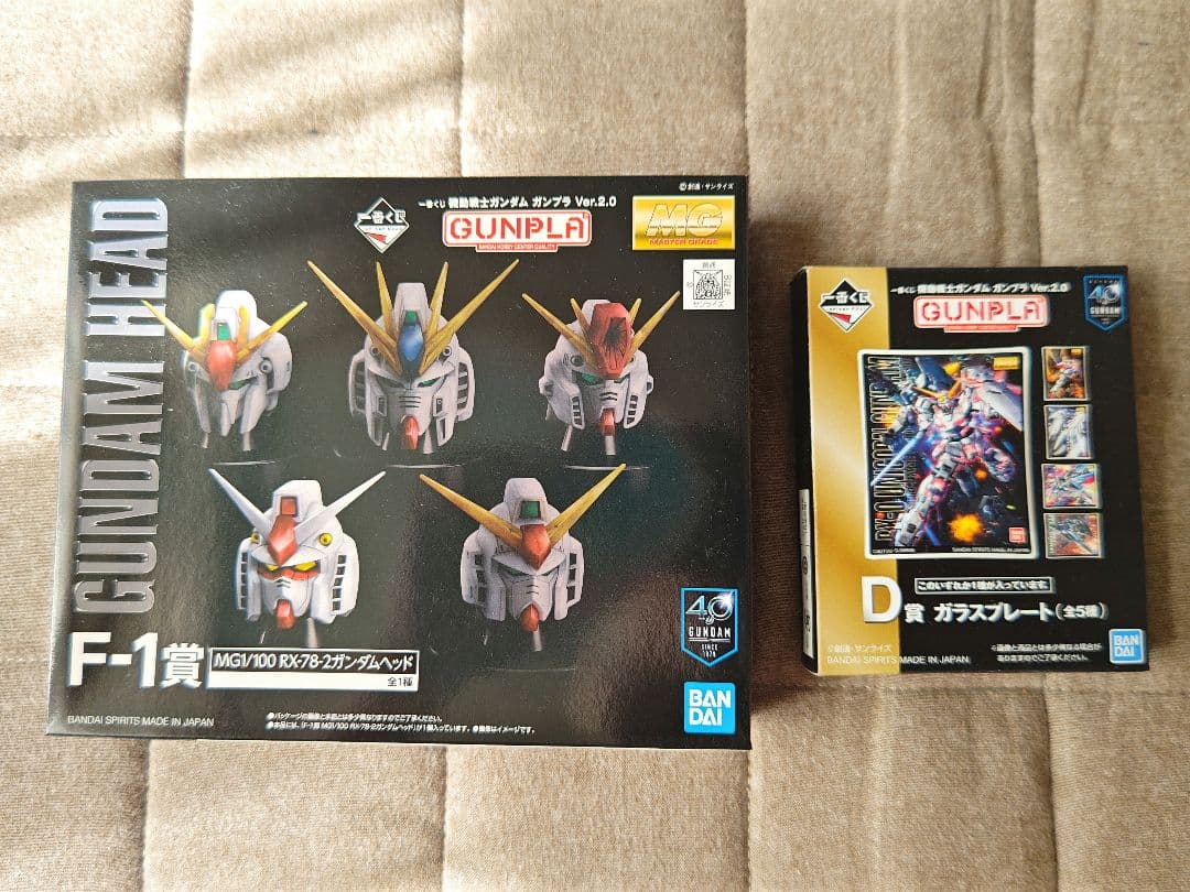 一番くじ 機動戦士ガンダム ガンプラ Ver.2.0 Ａ賞＆おまけ（Ｄ＆Ｆ-１）