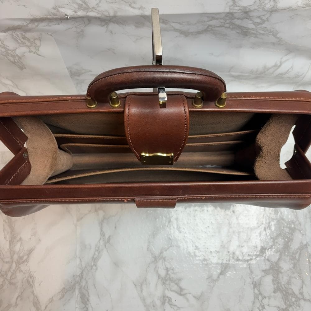 希少 英国製 ダレス ボストン ドクターズ バッグ 鍵付き ENGLAND