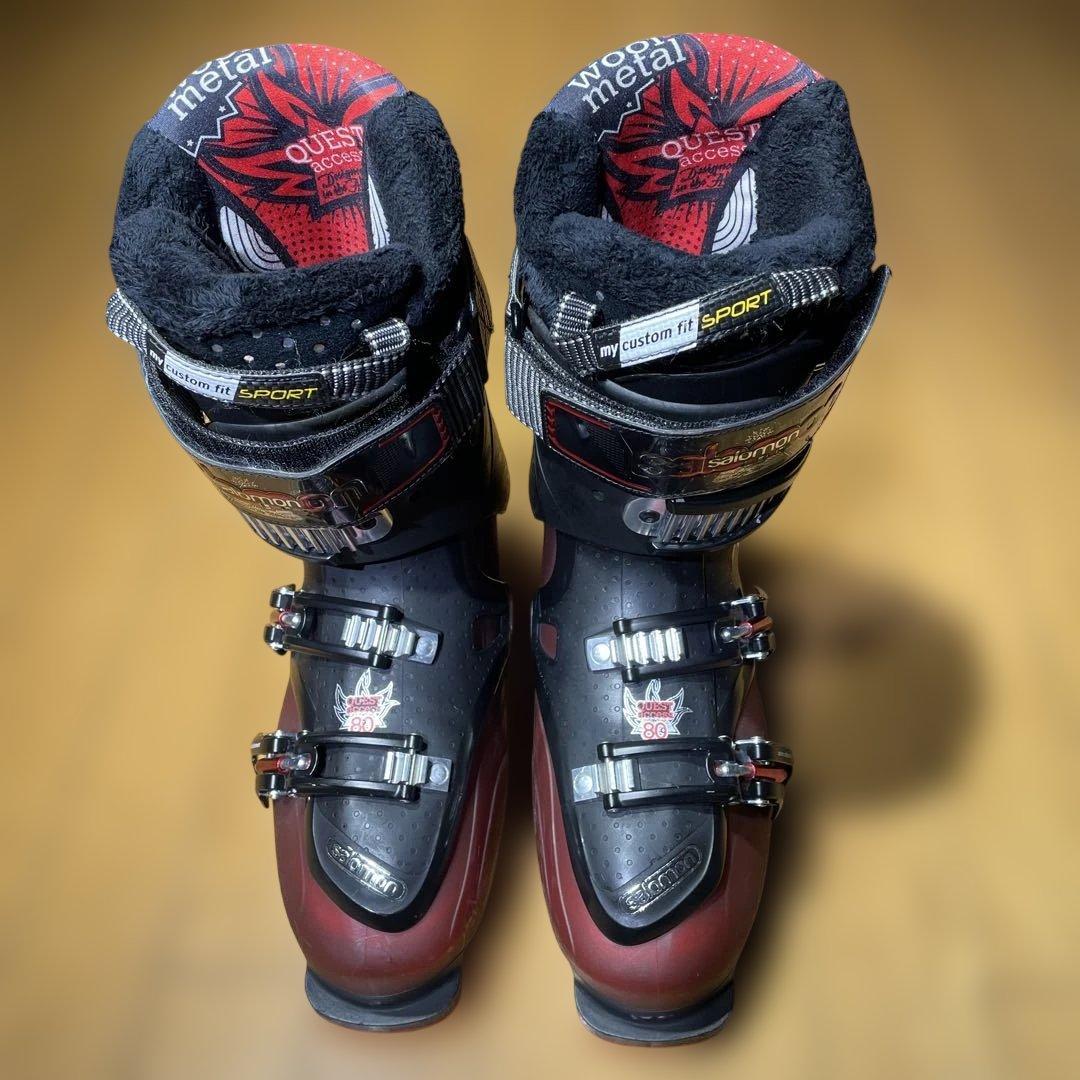 幅広軽量salomonサロモンQUESTACCESS80 27.0-27.5cm