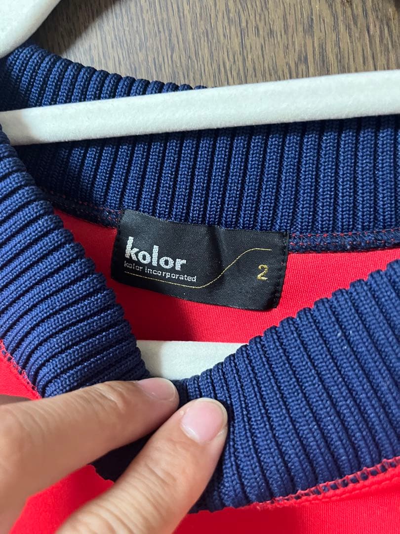 【早いもの勝ち】kolor ダンボールスウェット