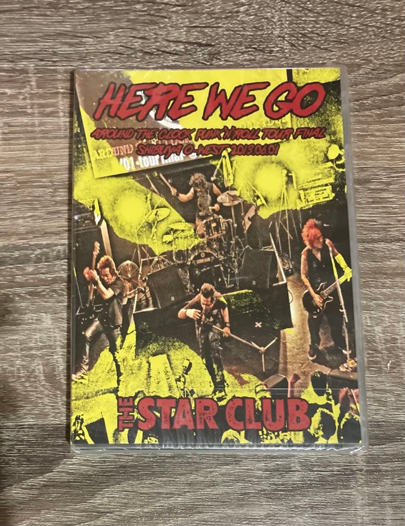 【新品未開封•廃盤品‼︎】THE STAR CLUB DVD HERE WE GO