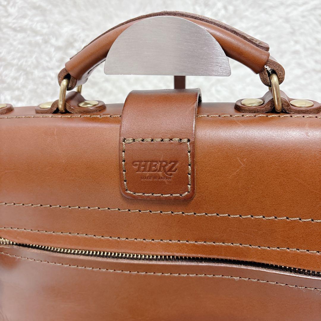極美品　HERZ ヘルツ　ソフトダレス バッグ　3way ストラップ2点 A4