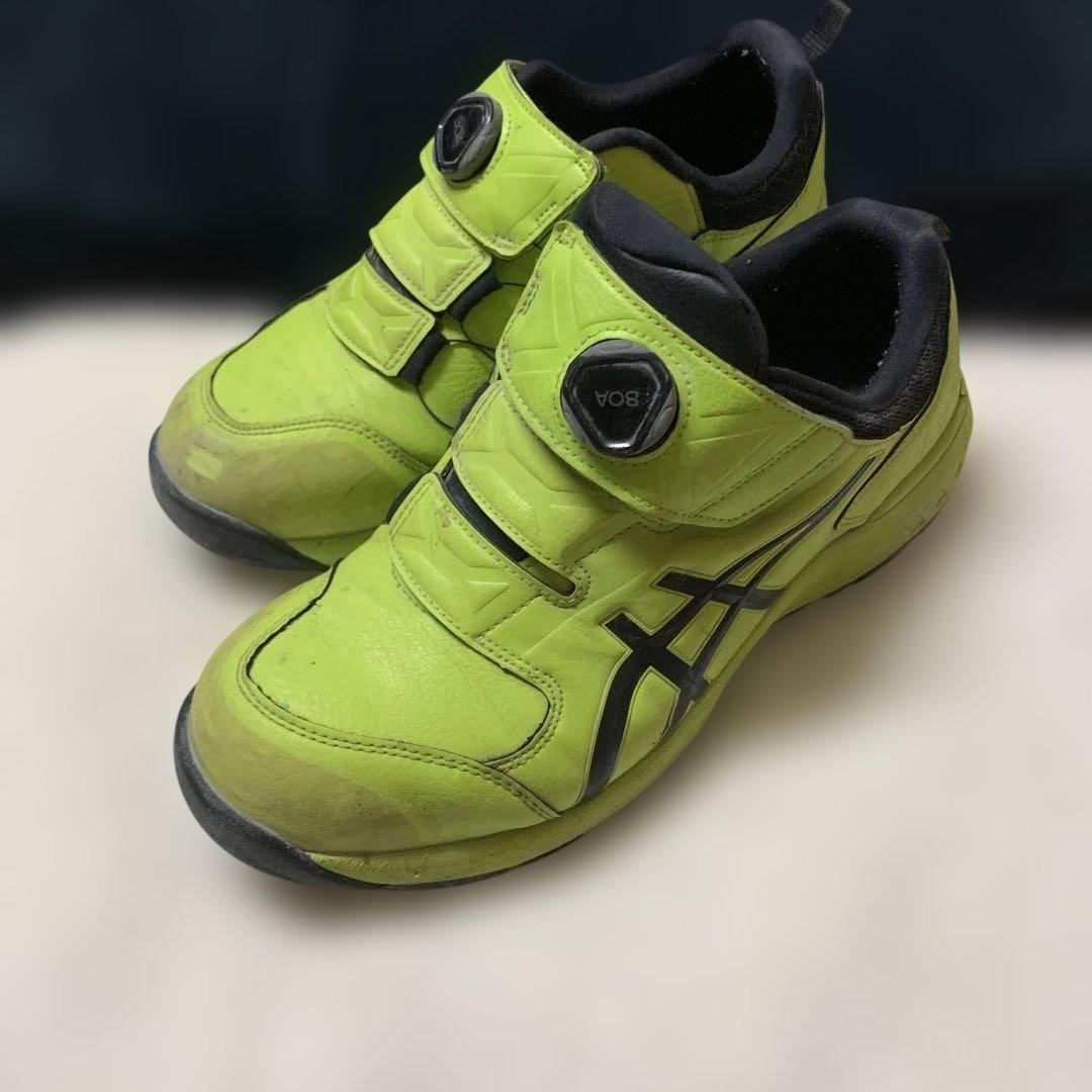 ASICS レッド ハイカット安全靴CP20BOA 中古品　まとめて3足