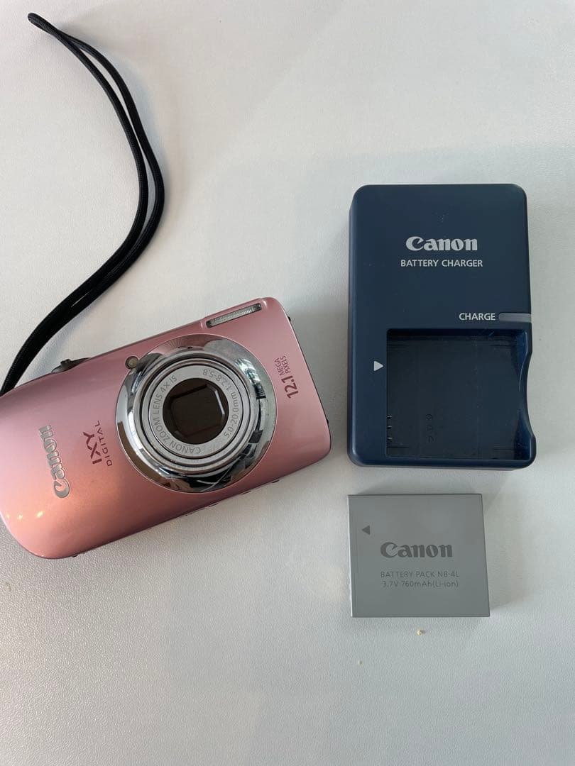 Canon コンパクトデジタルカメラ IXY DIGITAL 510IS ピンク