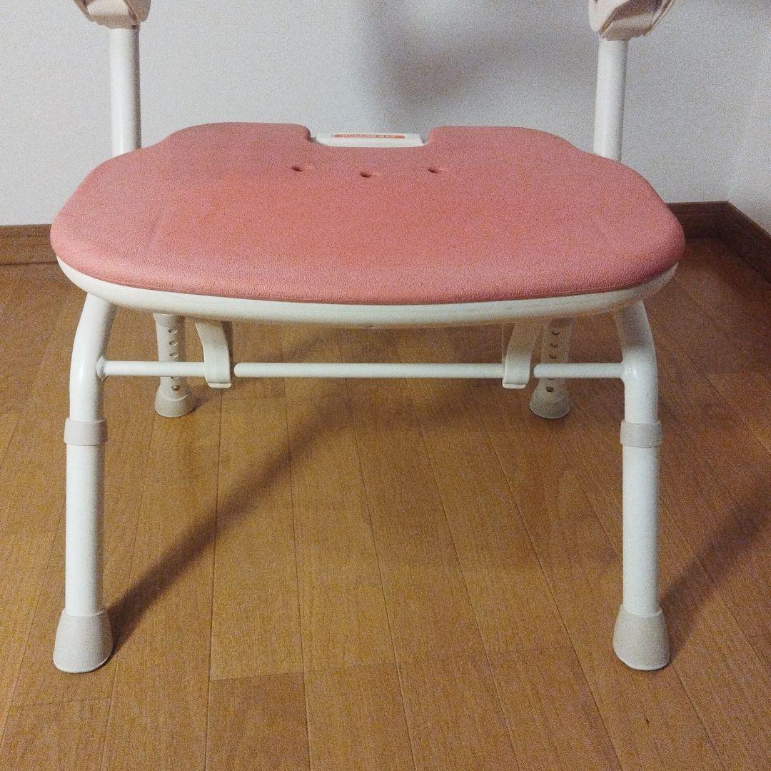 アロン化成 安寿 折りたたみシャワーベンチ FSフィット レッド