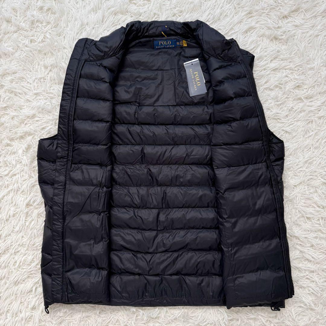 新品未使用タグ付き⭐︎POLO RALPH LAURENダウンベスト刺繍ロゴXXL