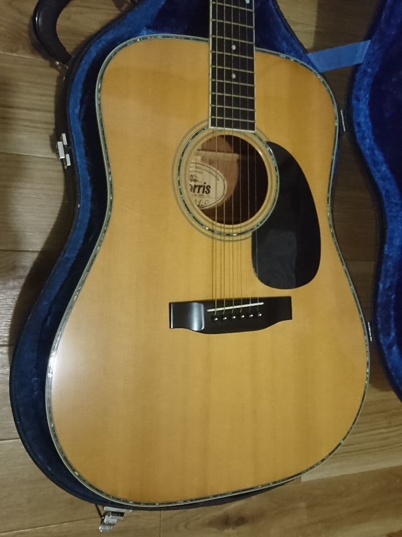 これぞジャパンヴィンテージ～良い仕事の縦ロゴモーリスＷー３５ アコギ