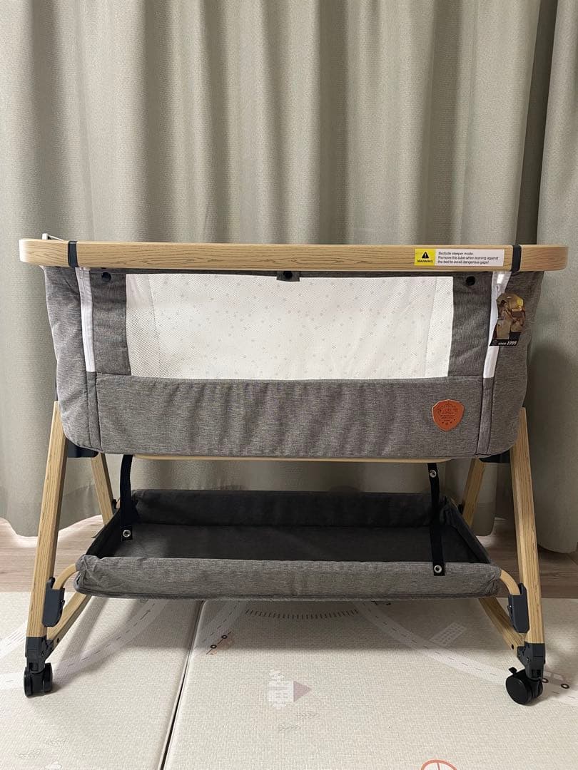 HZDMJ 新生児ベビーベッド 折りたたみ 添い寝ベッド