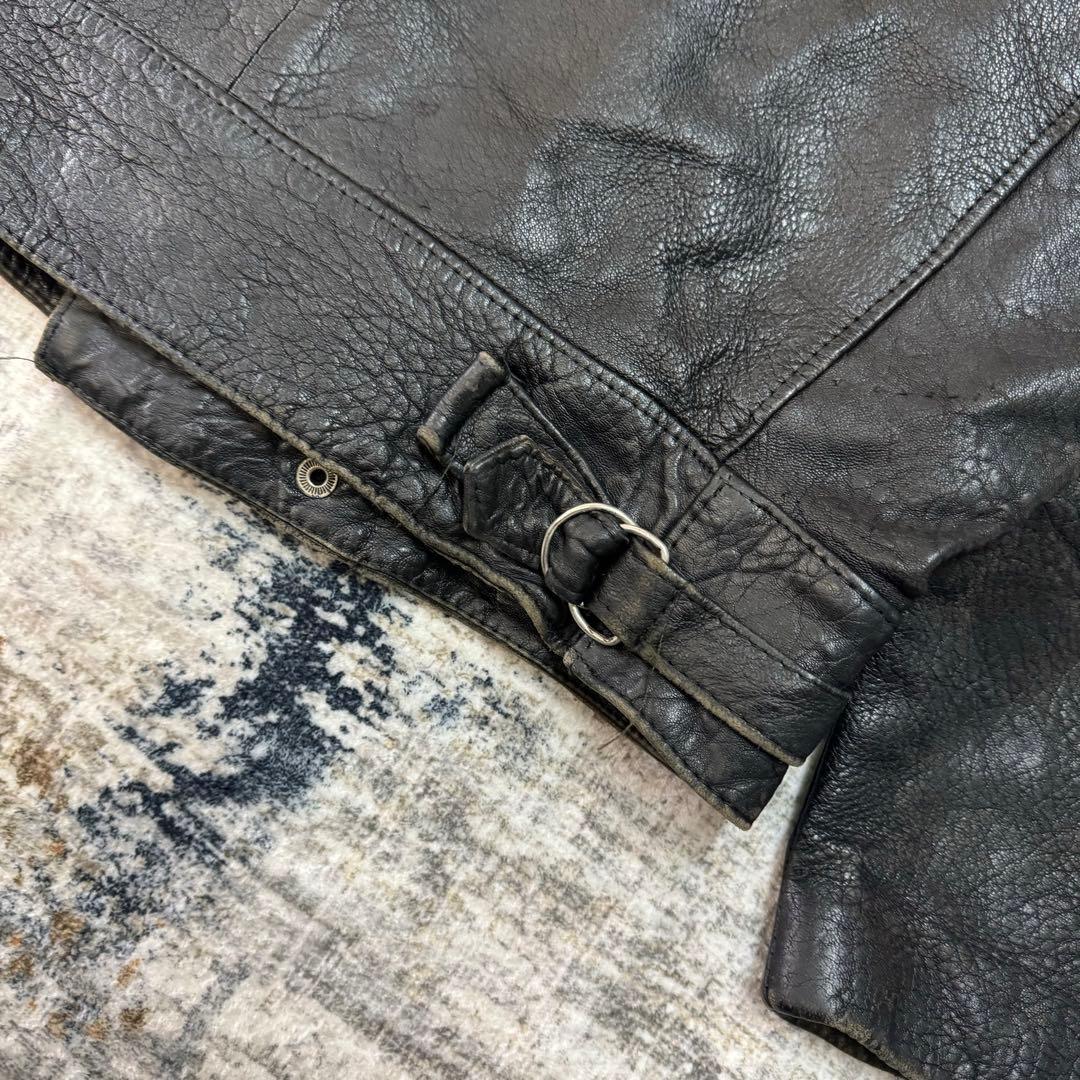 Motorcycle モーターサイクル レザージャケット スウェーデン軍 本革