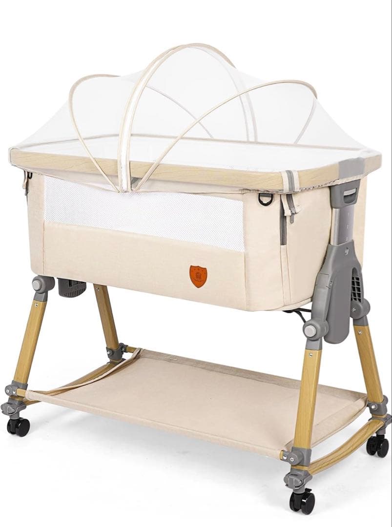 3IN1ベビーベッド 高さ調整可能