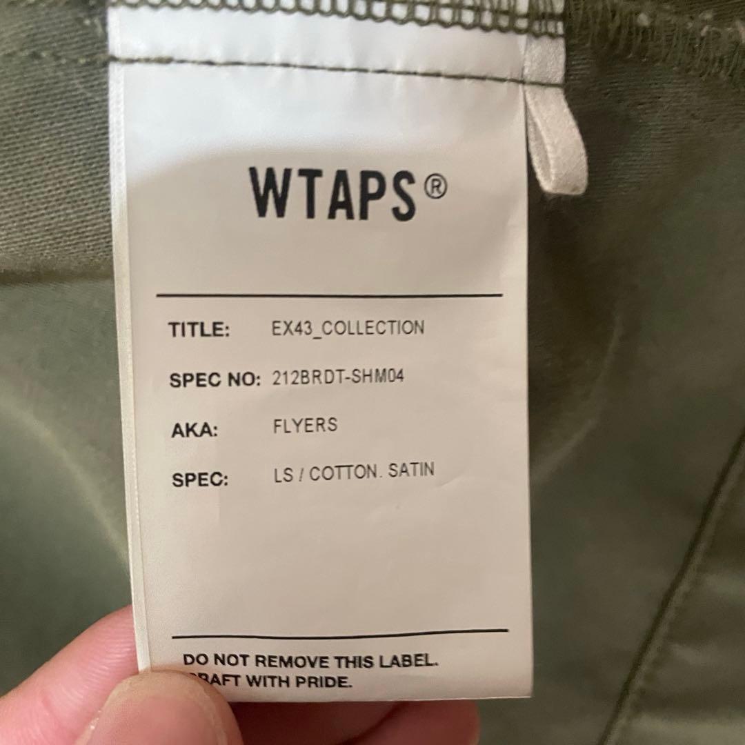 WTAPS 21AWミリタリージャケット オリーブ