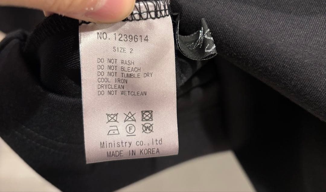 Candy Stripper ワンピース 黒色