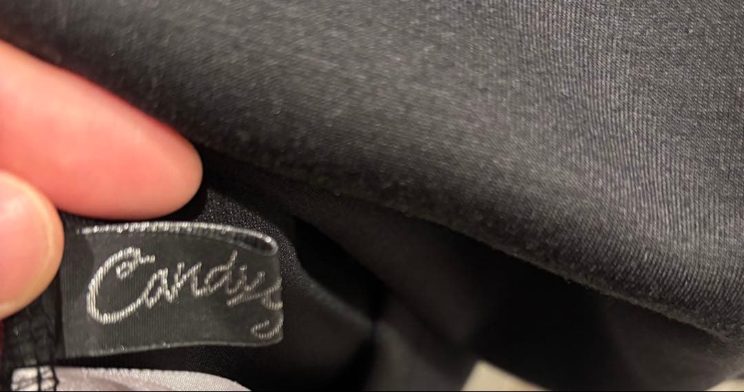 Candy Stripper ワンピース 黒色