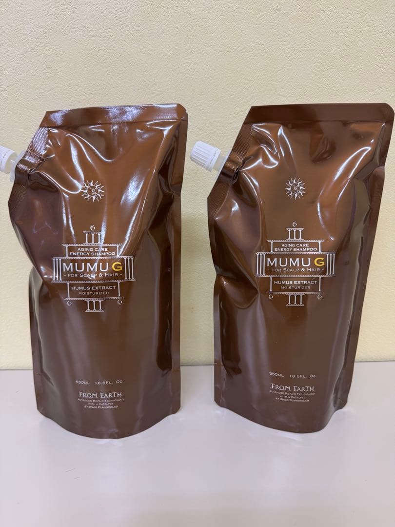 フロムアースムウムシャンプー550詰替用2本セット