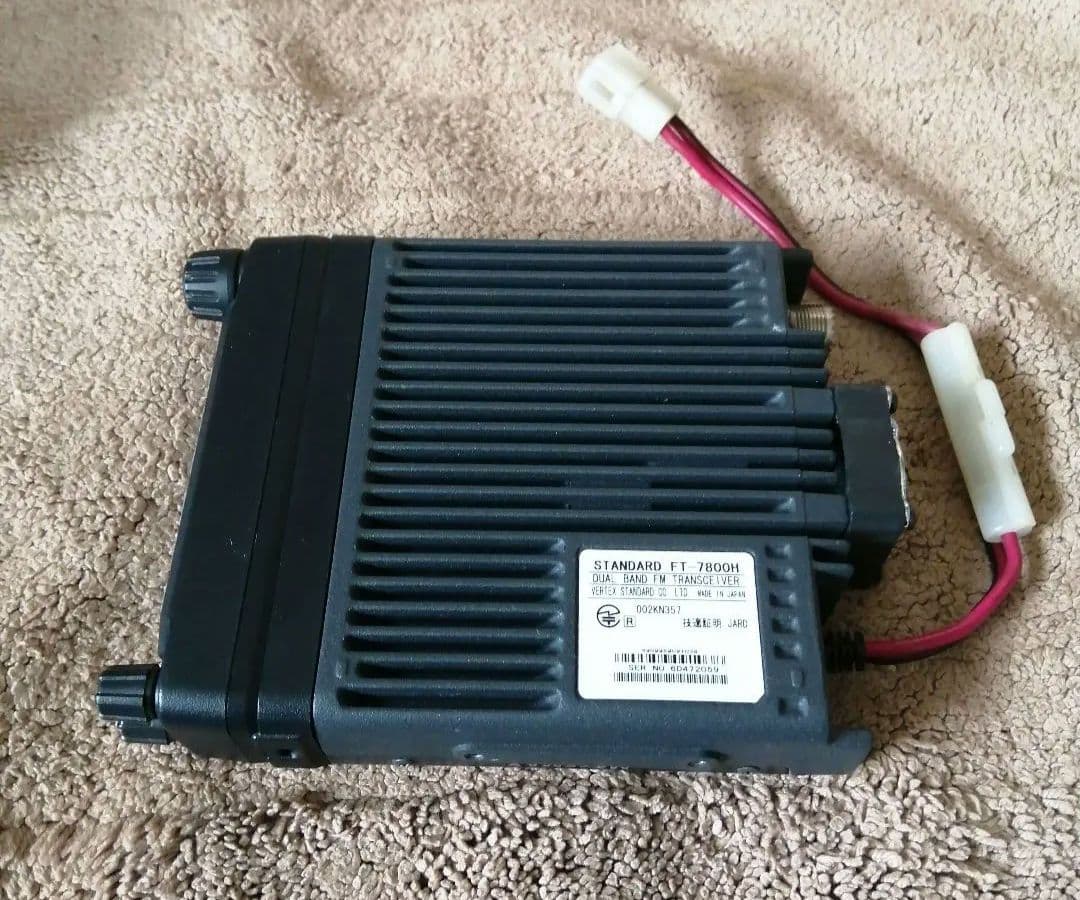 144/430モービルトランシーバFT-7800Hハイパワー 動作品