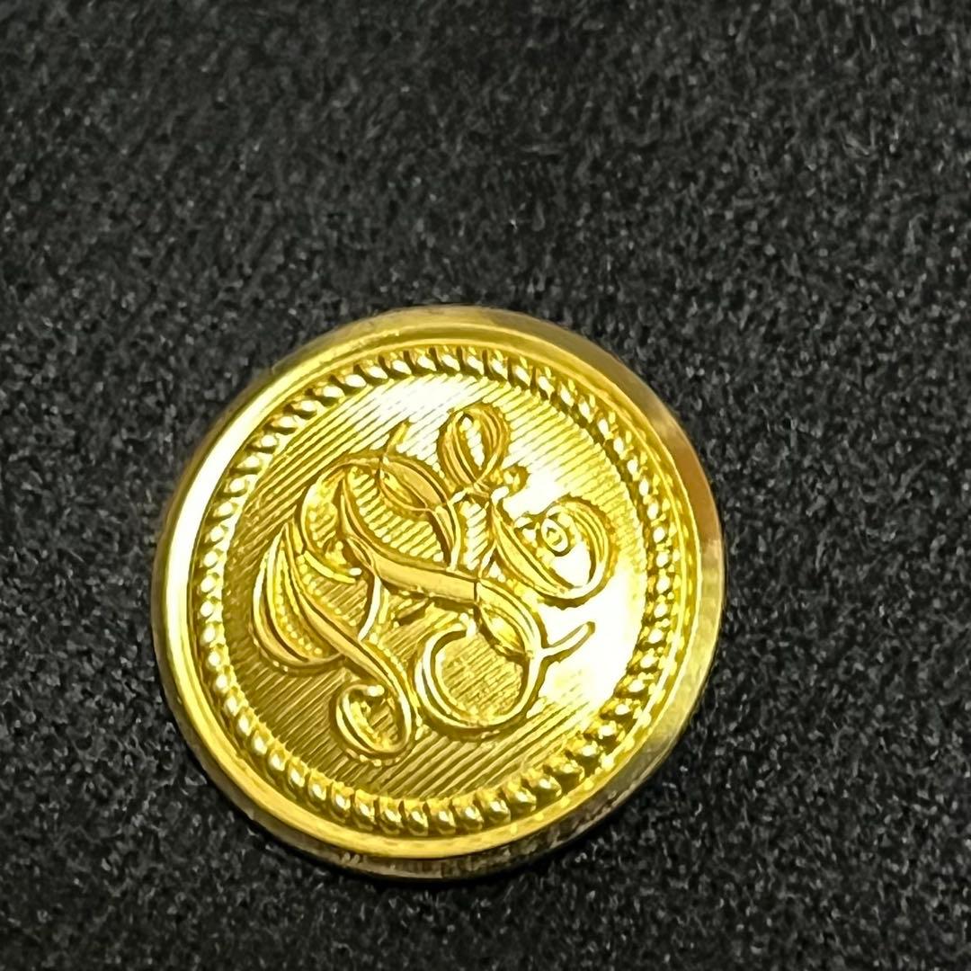 【極美品】J.PRESS 紺ブレ 金ボタン ダブル AB7 XL 大きいサイズ