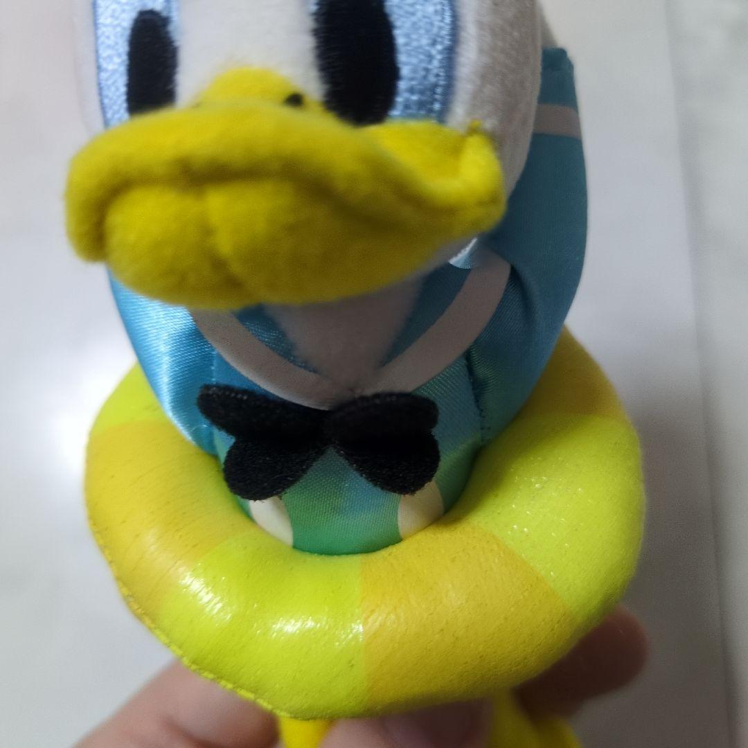 ディズニーストア　サマー　マリン　ぬいぐるみ　ドナルド　浮き輪